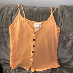 Orange tank top